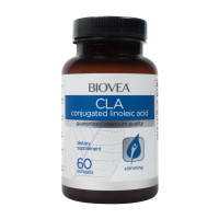 Хранителна добавка Biovea CLA (Conjugated Linoleic Acid) 1000mg-СЪС СРОК НА ГОДНОСТ ДО 09/2026Г