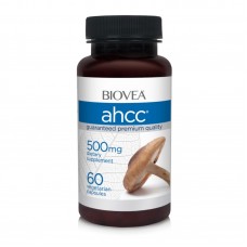 Biovea AHCC 500mg Mushroom Immunity Formula - Активен Хемицелулозен Компонент