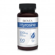Biovea L-Tyrosine 500mg - Тирозин