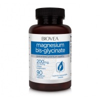 Хранителна добавка Biovea MAGNESIUM BIS-GLYCINATE 200mg