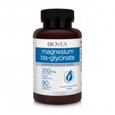 Хранителна добавка Biovea MAGNESIUM BIS-GLYCINATE 200mg