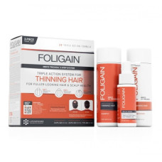 FOLIGAIN® MEN'S TRIPLE ACTION COMPLETE SYSTEM FOR THINNING HAIR (3-Piece Starter/Trial Set) – система за възстановяване на оредяла и слаба коса за мъже– сет 3 в 1 FOLIGAIN® MEN'S TRIPLE ACTION COMPLETE SYSTEM FOR THINNING HAIR (3-Piece Starter/Trial Set) – система за възстановяване на оредяла и слаба коса за мъже– сет 3 в 1