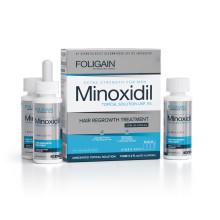 Срещу косопад и оплешивяване FOLIGAIN.P5 (Low Alcohol Formula) MINOXIDIL 5% 3x60ml за 3 месеца Срещу косопад и оплешивяване FOLIGAIN.P5 (Low Alcohol Formula) MINOXIDIL 5% 3x60ml за 3 месеца